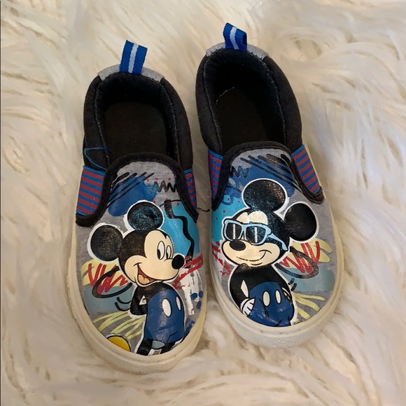 mickey mouse slip on shoes toddler